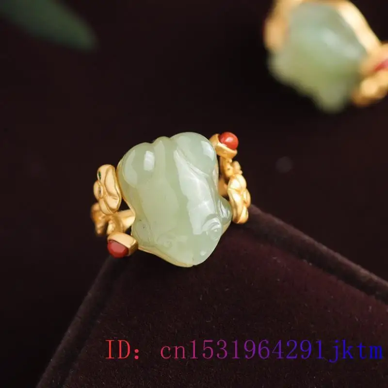 Xanh Ngọc Ếch Nhẫn Quyến Rũ Tự - đánh giá và giá Rings