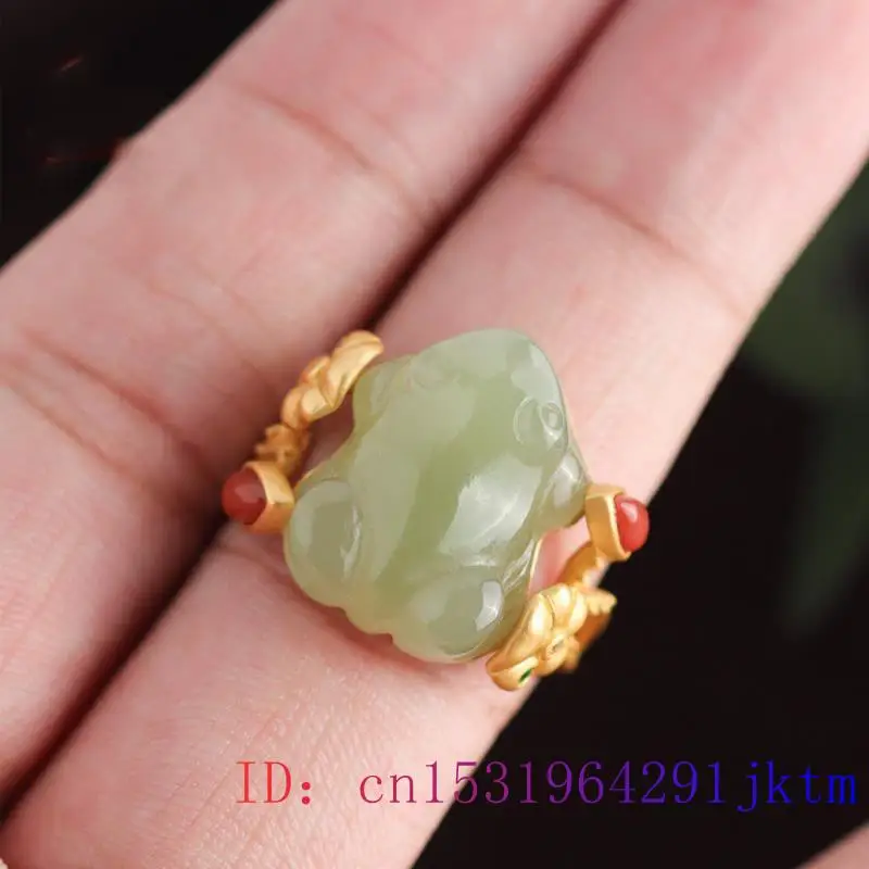 Xanh Ngọc Ếch Nhẫn Quyến Rũ Tự - đánh giá và giá Rings