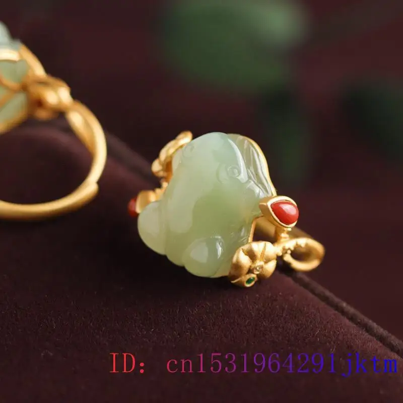 Xanh Ngọc Ếch Nhẫn Quyến Rũ Tự - đánh giá và giá Rings