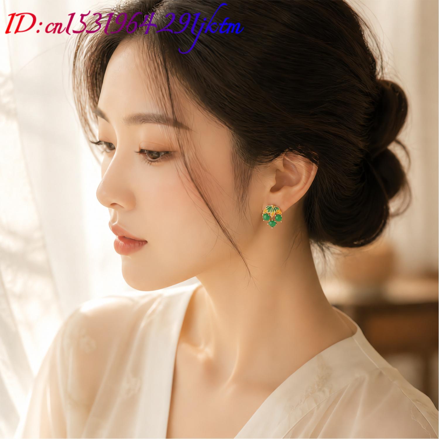 Burmese Jadeite Grape Earrings - đánh giá và giá Earrings