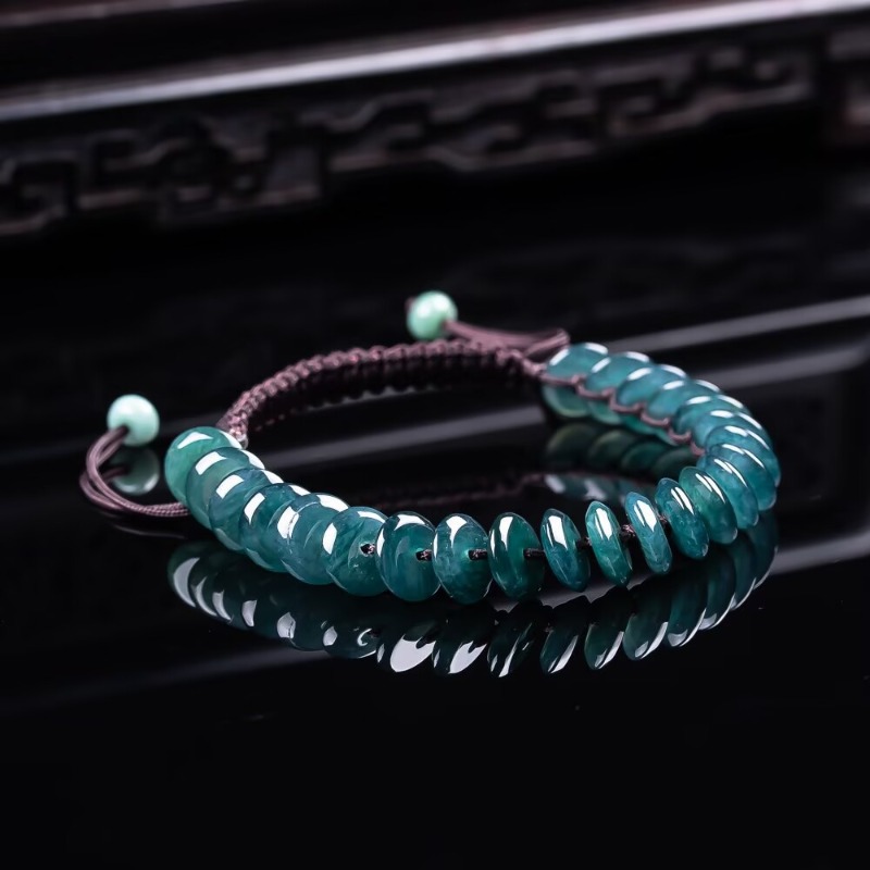 Natural Real Emerald Blue Wate - đánh giá và giá Bracelets