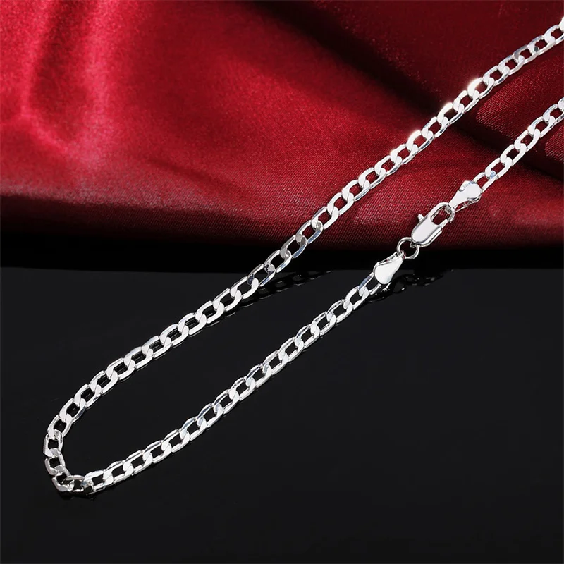 Men's 925 Sterling Silver Neck - đánh giá và giá Cuban Link Chain 12Mm