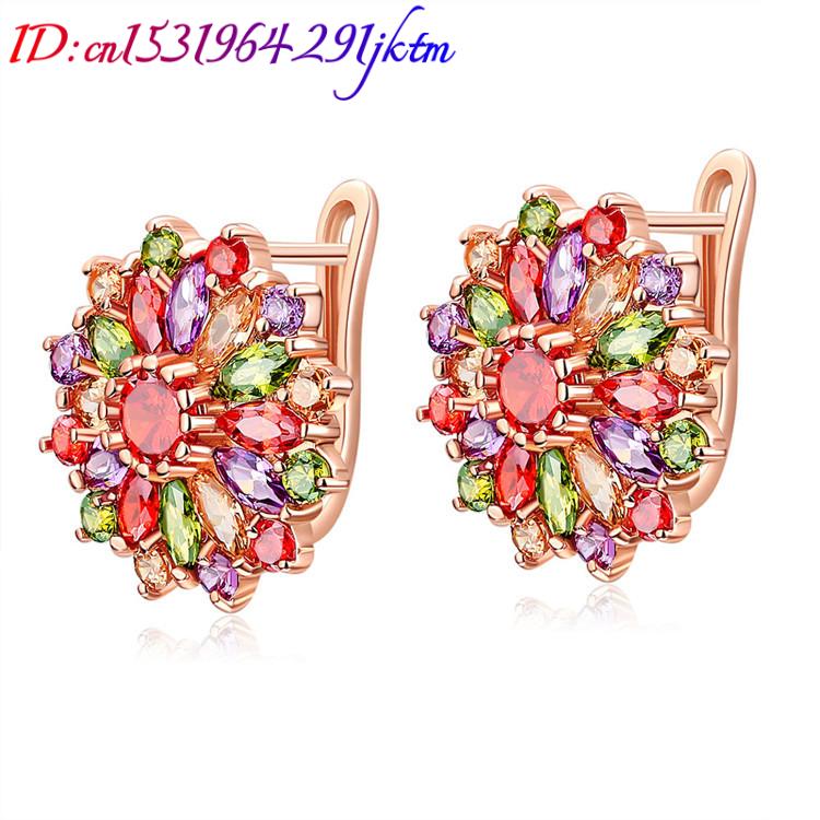 Natural Crystal Flower Earring - đánh giá và giá Earrings