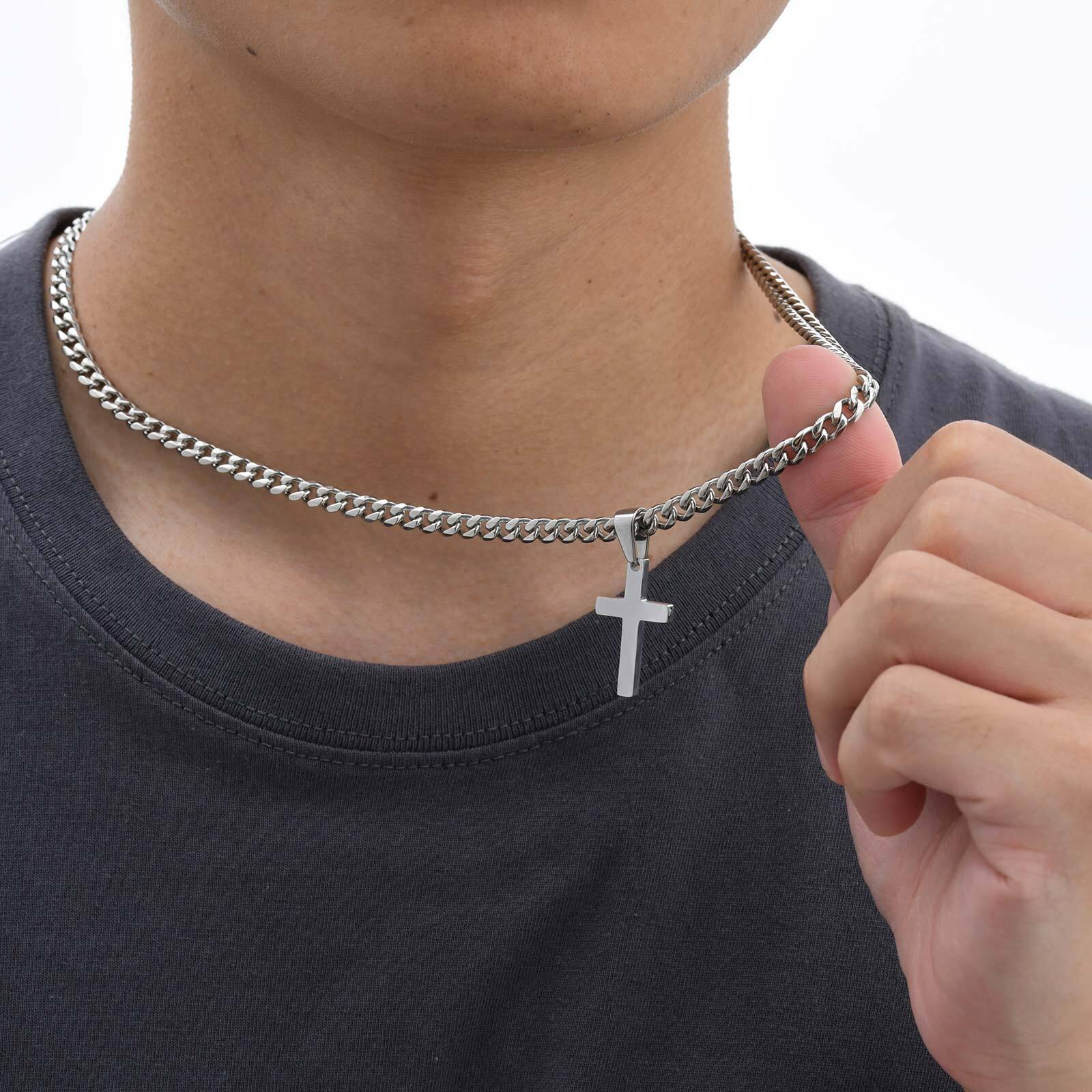 High Quality Cross Necklace fo - đánh giá và giá Cuban Link Chain 12Mm