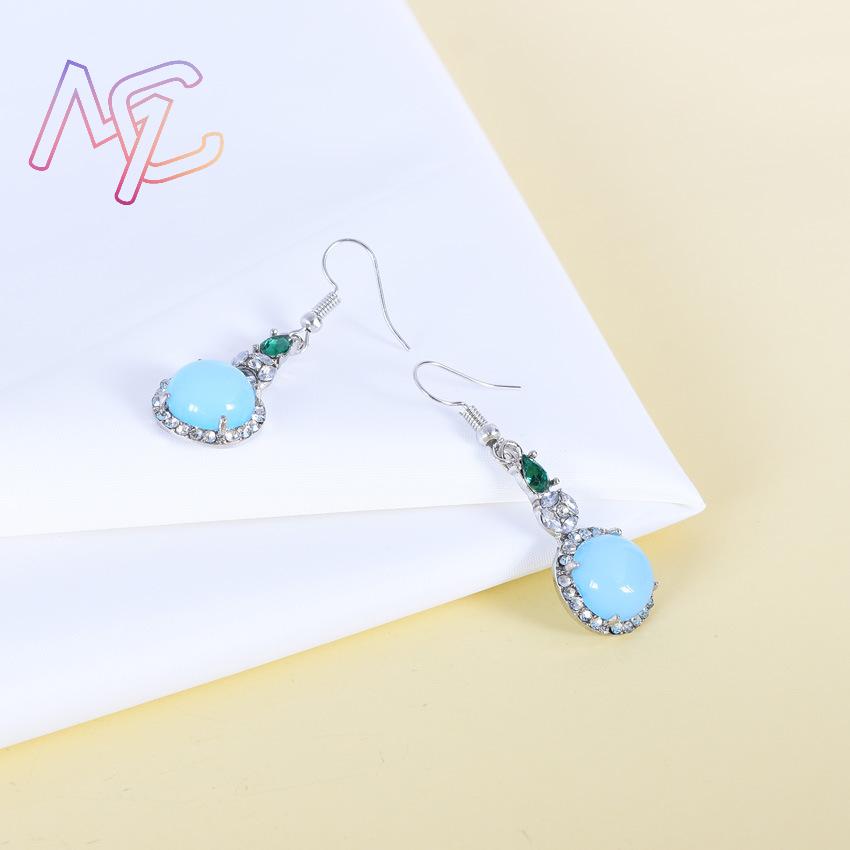 Blue Natural Jade Earrings Vin - đánh giá và giá Earrings