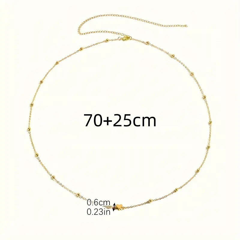 Dainty Gold Heart Waist Chain  - đánh giá và giá Body Jewelry