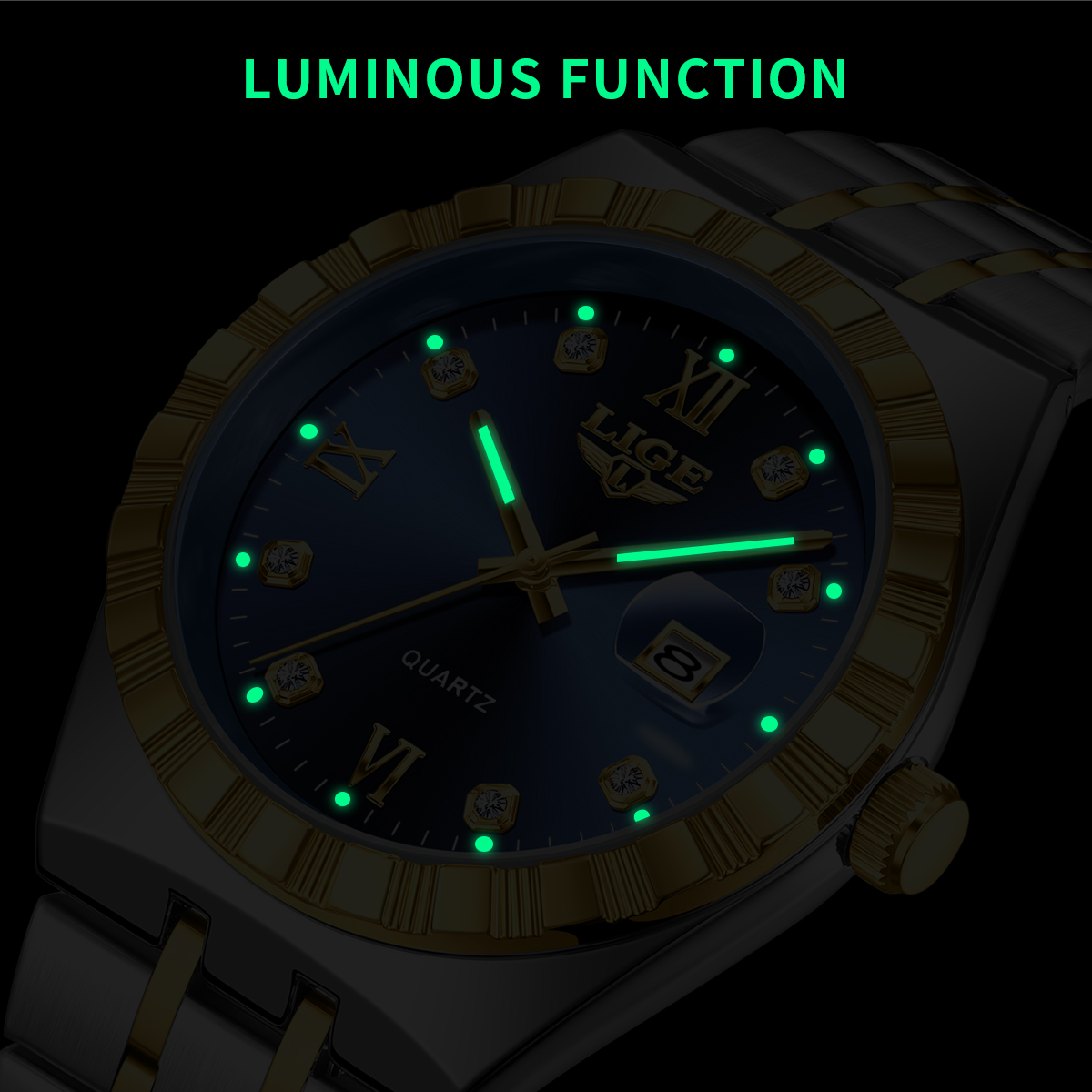 LIGE Business Men Watches Top  - đánh giá và giá Watch Accessories
